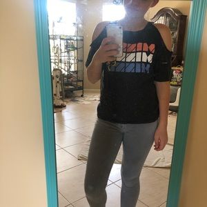 Cut Sleeve Mini mouse T-shirt